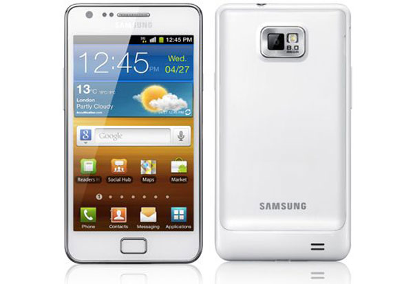 Samsung Galaxy S2 GT-I9100 Blanco/negro