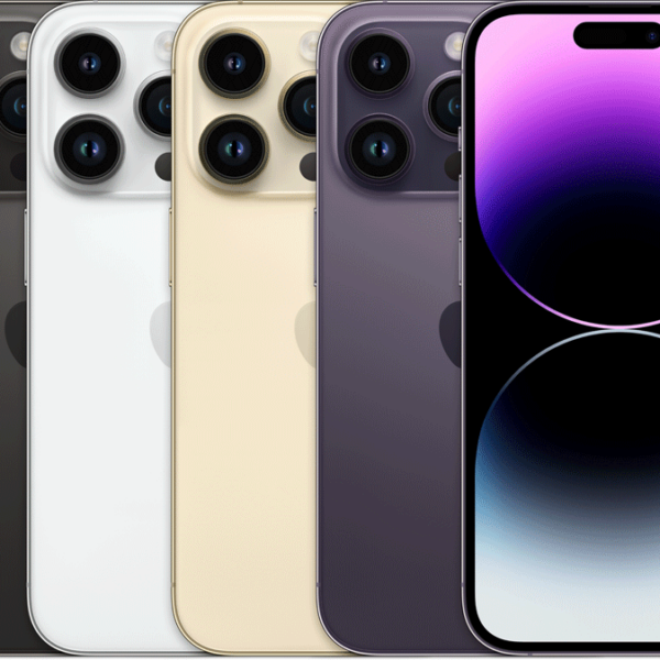 APPLE IPHONE 14 pro 256GB 100% SALUD BATERÍA + 8 accesorios